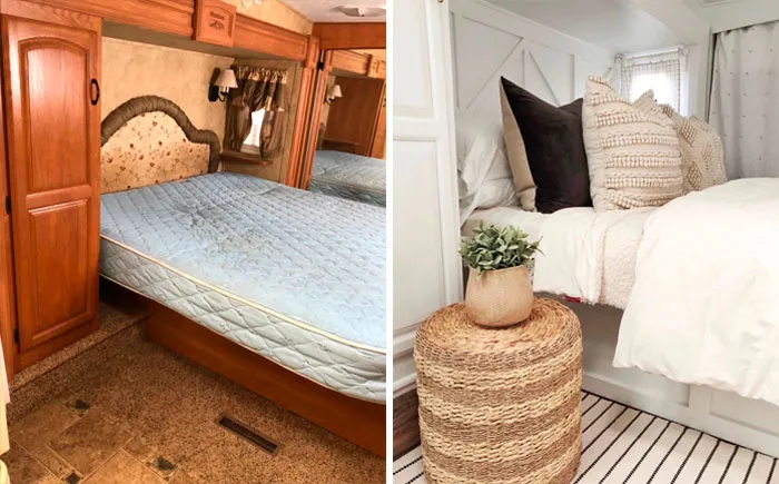 30 Pics Of Old Ugly RVs Redesigned Into Beautiful Tiny Homes By "RV Fixer Upper"