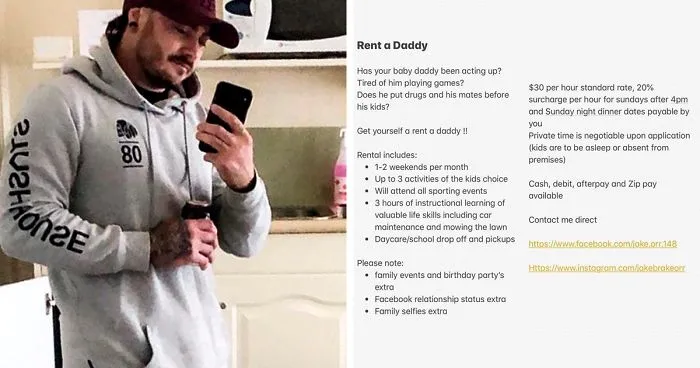 There's A Guy Who Offers “Daddying” Services To Single Moms For $30/Hour