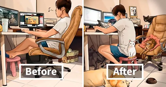 22 Life Changes That Happen After Getting A Pet