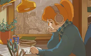 People Edit The "Lo-Fi Study Girl" Into Versions From Different Countries Full Of Original Details (30 Pics)
