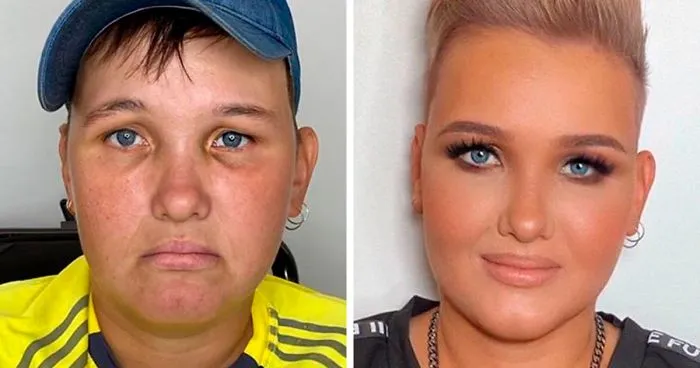 30 Increíbles transformaciones gracias al maquillaje que demuestran que “toda mujer es una estrella de Hollywood” (Nuevas fotos)