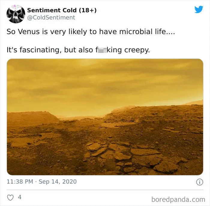 34 Memes Illustrating Humanity's Reaction To The News About The Possibility Of Life On Venus