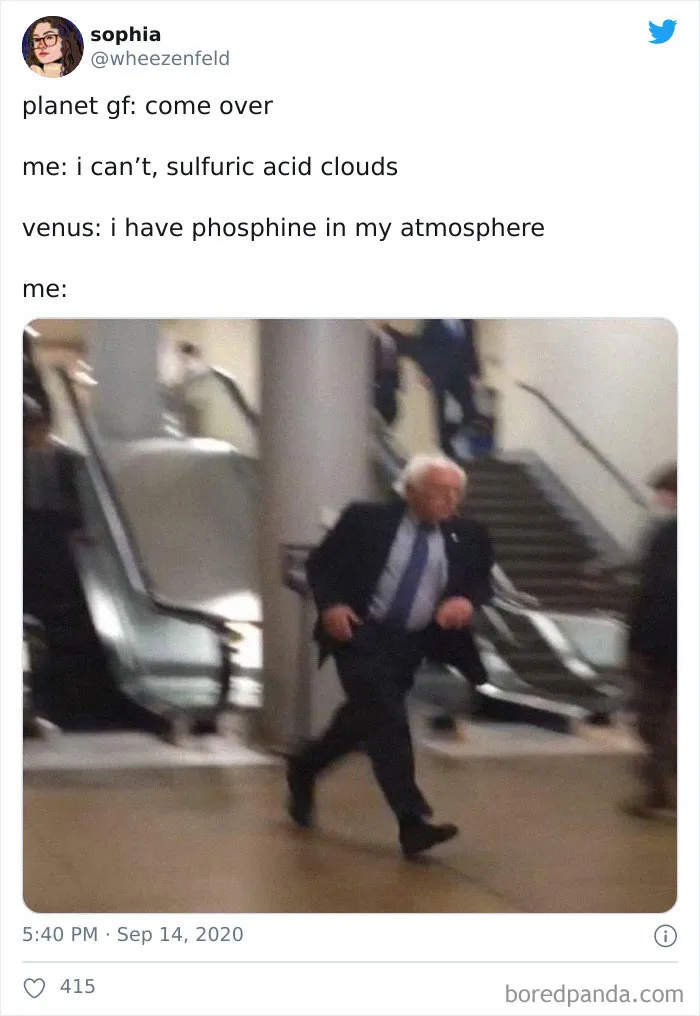 34 Memes Illustrating Humanity's Reaction To The News About The Possibility Of Life On Venus