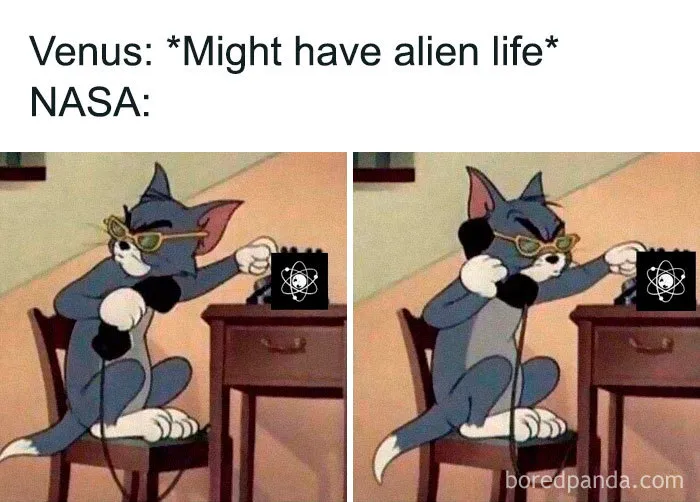 34 Memes Illustrating Humanity's Reaction To The News About The Possibility Of Life On Venus