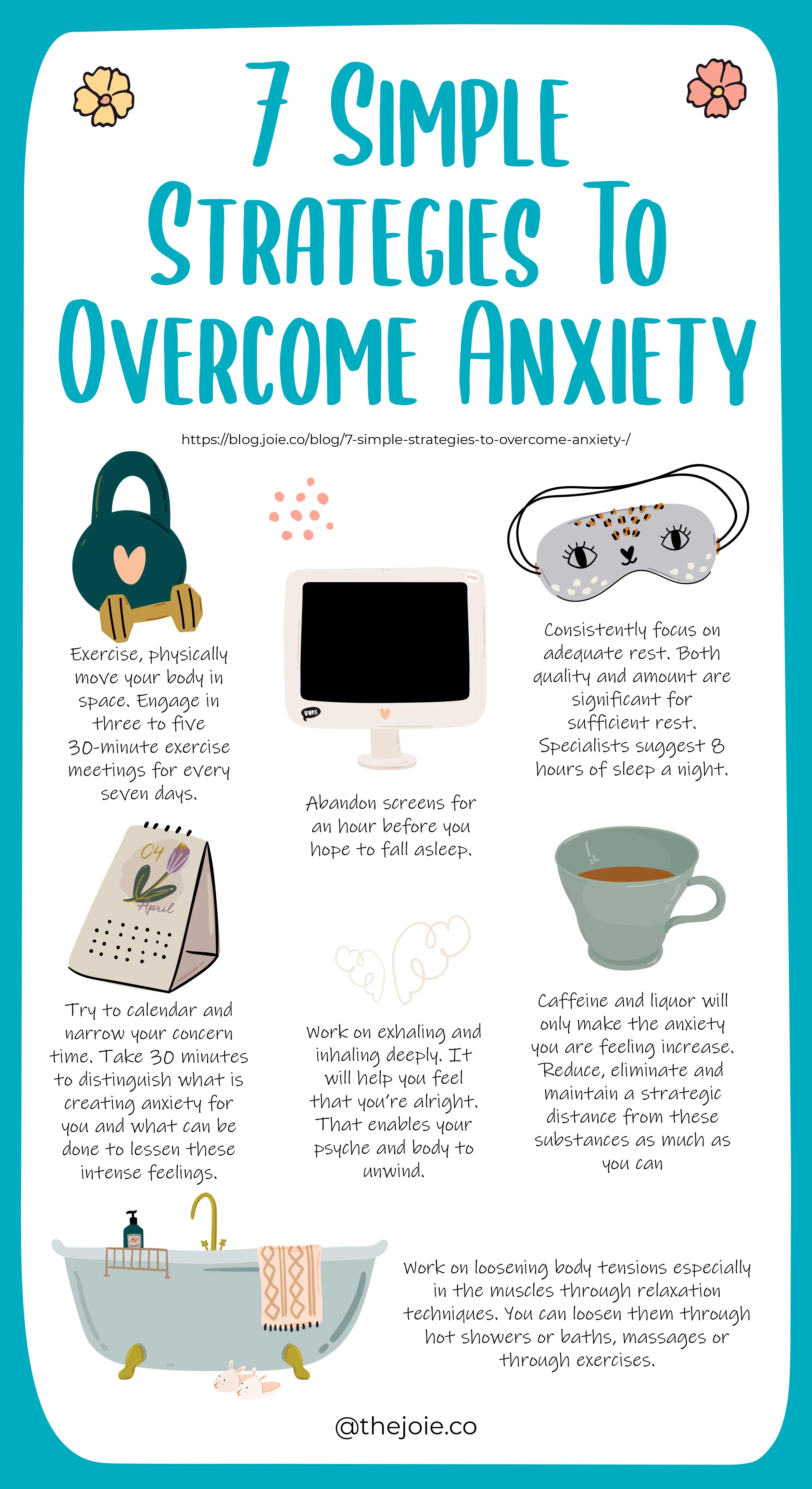 7 Simple Strategies To Overcome Anxiety