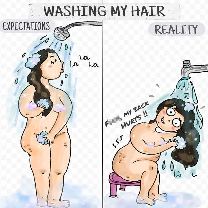 Hilariously Relatable Struggles Every Girl Has To Deal With In 45 Comics By Yellow Pencil