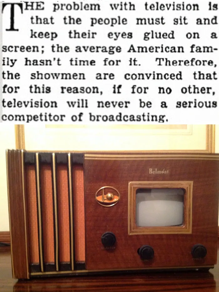 On Television, 1939