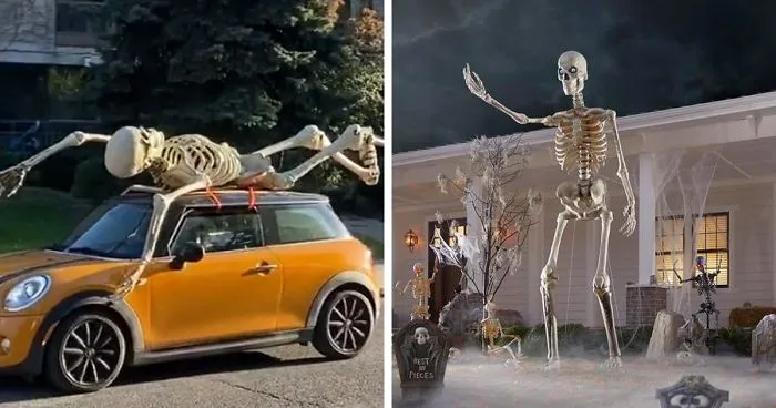 For Halloween 2020, Home Depot Is Selling These 12-Foot Skeletons