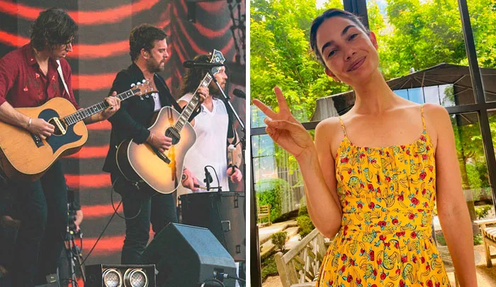 Lily Aldridge, The Victoria's Secret Angel Who Is Married To Kings Of Leon Lead Singer, Caleb Followill, Is Said To Have Inspired The Band's Track Sex On Fire