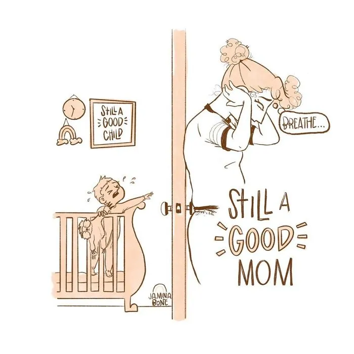 30 "Still A Good Mom" Illustrations Encouraging Moms To Ditch "Social Norms"