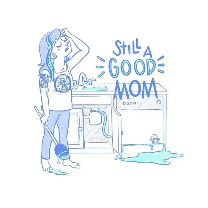 30 "Still A Good Mom" Illustrations Encouraging Moms To Ditch "Social Norms"