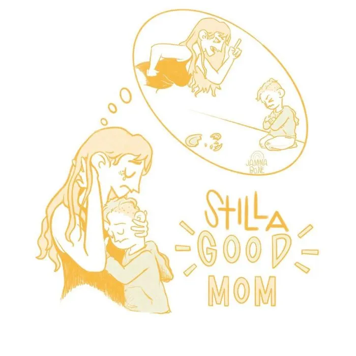 30 "Still A Good Mom" Illustrations Encouraging Moms To Ditch "Social Norms"