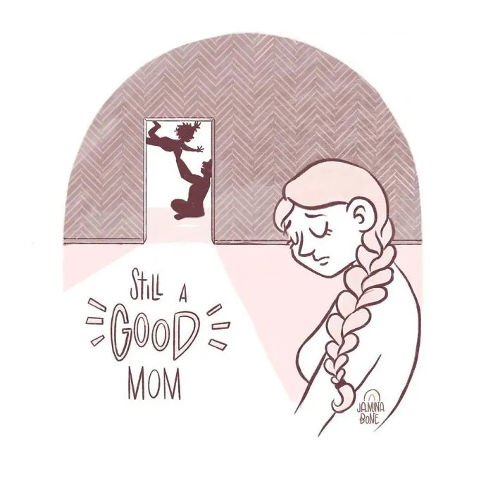 30 "Still A Good Mom" Illustrations Encouraging Moms To Ditch "Social Norms"