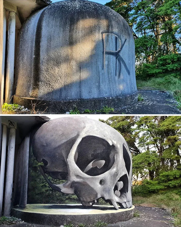 Graffiti Artist Who Got Famous For His 3D Murals Continues Doing What He Does Best