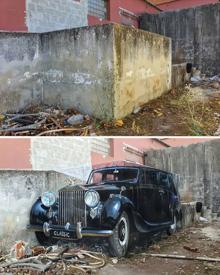 Graffiti Artist Who Got Famous For His 3D Murals Continues Doing What He Does Best