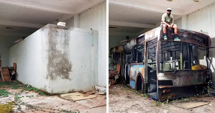 Graffiti Artist Who Got Famous For His 3D Murals Continues Doing What He Does Best