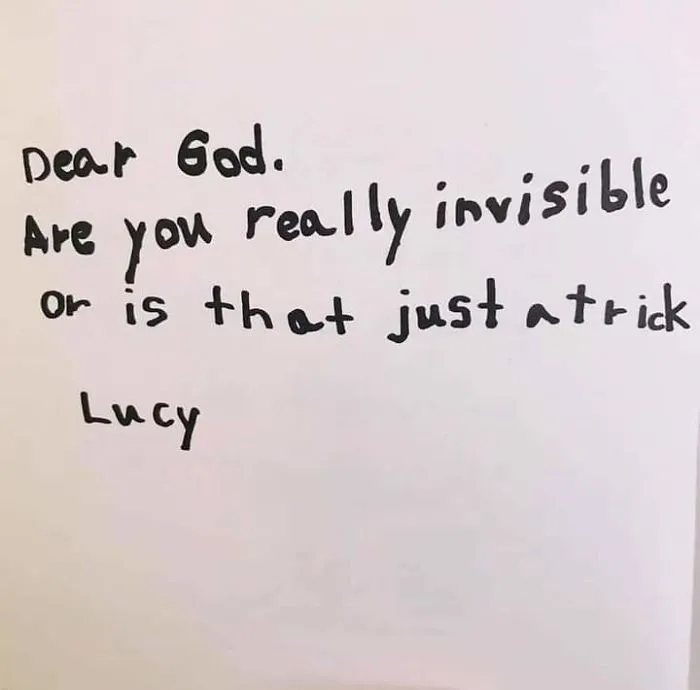 Teacher Has Her 3rd Grade Students Asking Questions To God And Their Letters Are Beautifully Innocent
