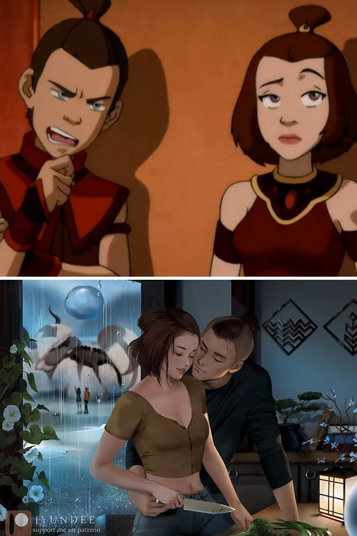Suki & Sokka (Avatar: Last Airbender)