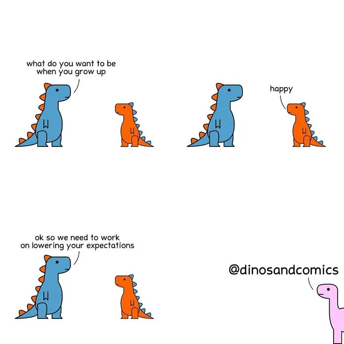 Explore Mental Health and Life Through Honest Dinosaur Comic Strips
