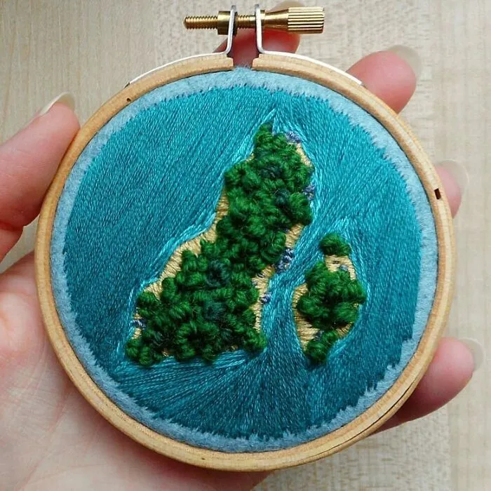 35 Of The Most Beautiful Pieces Of Aerial Embroidery Showing Off British Nature