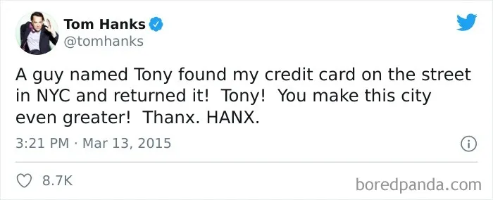 30 Tom Hanks Tweets That Prove He’s A National Treasure
