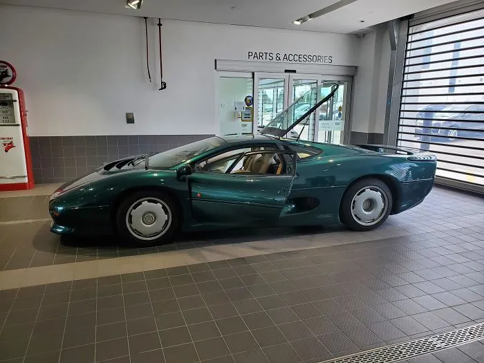 The First And Probably Last Time I Will Ever See One Of These. Jaguar Xj220 With Only 3k On The Odometer