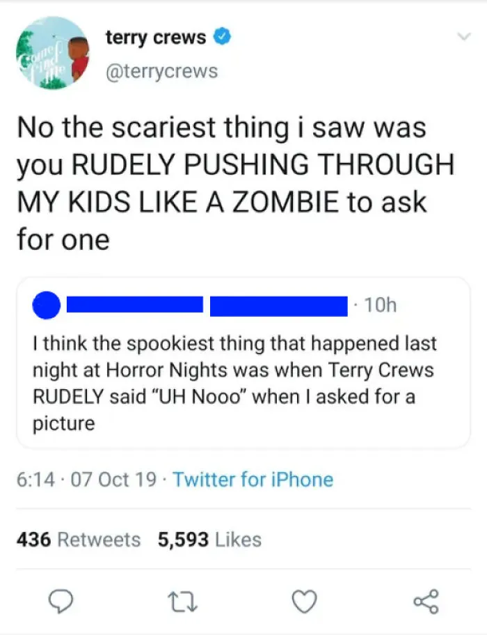 Terry Doesn't Suffer Fools