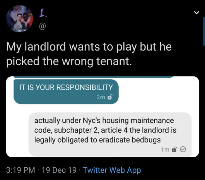 Trying To Brush Off Responsibility