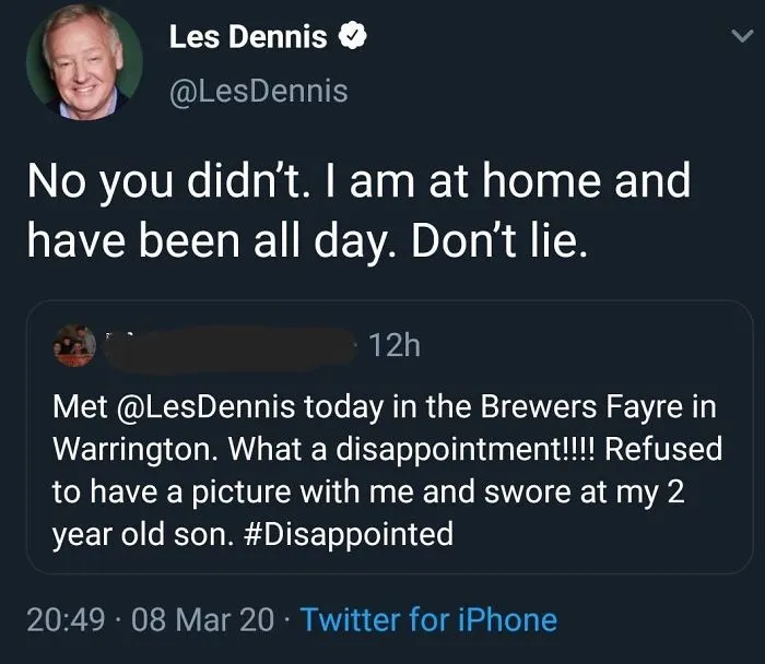 Trying To Make A Celebrity Look Bad Backfires