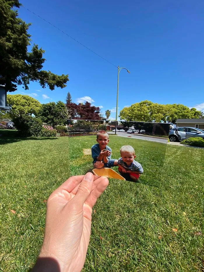 Found An Old Photo Of My Brother And I (I’m Now 28)