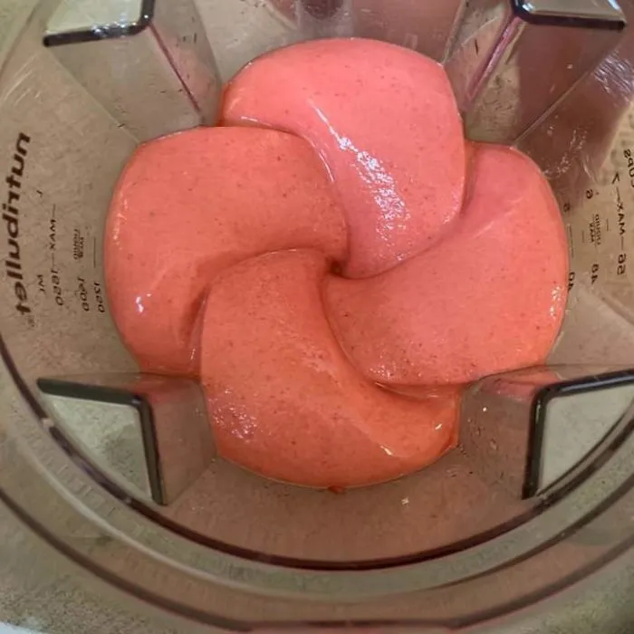 Batido de frutas recién licuado