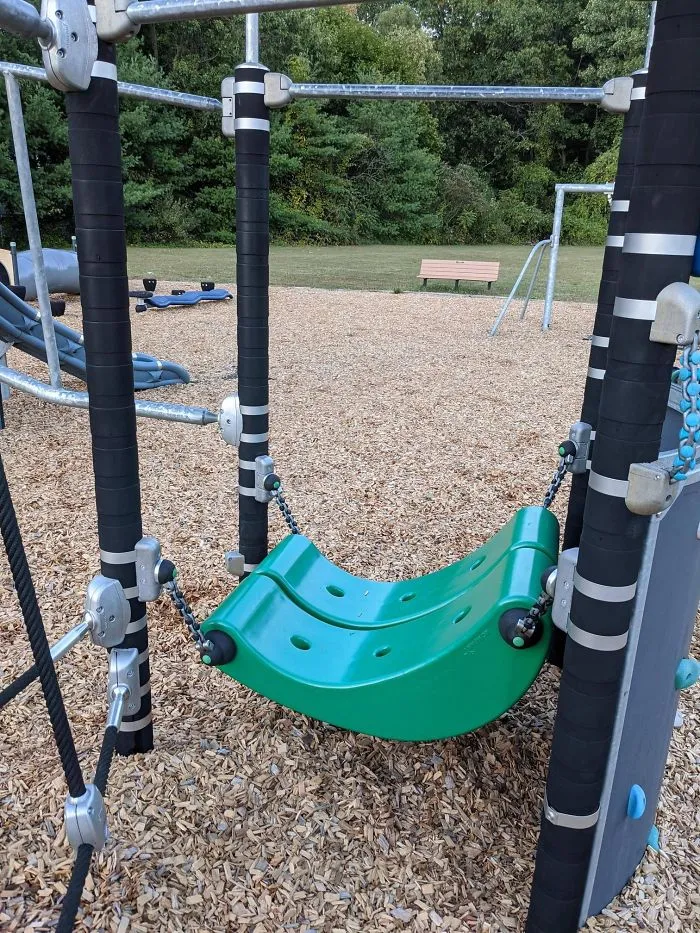 Esto está en un parque de columpios y no entiendo su función