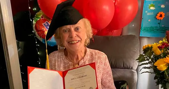 93 Y.O. Virginia Woman Gets Diploma 75 Years After She Was Forced To Quit High School