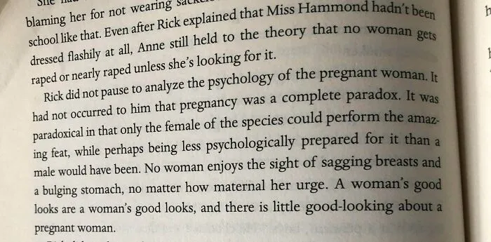Yes, Men Would Be Amaaazing At Handling Pregnancy - Evolution Really Screwed This One Up. Bonus Points For “No Woman Gets Raped Unless She’s Looking For It.”