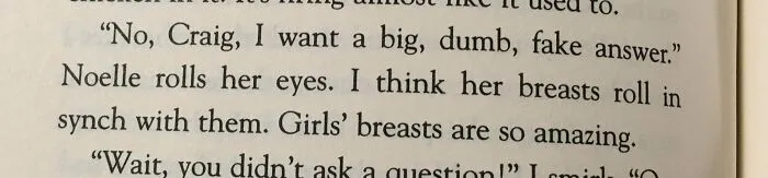 This Whole Book Has Both My Eyes And My Boobs Rolling