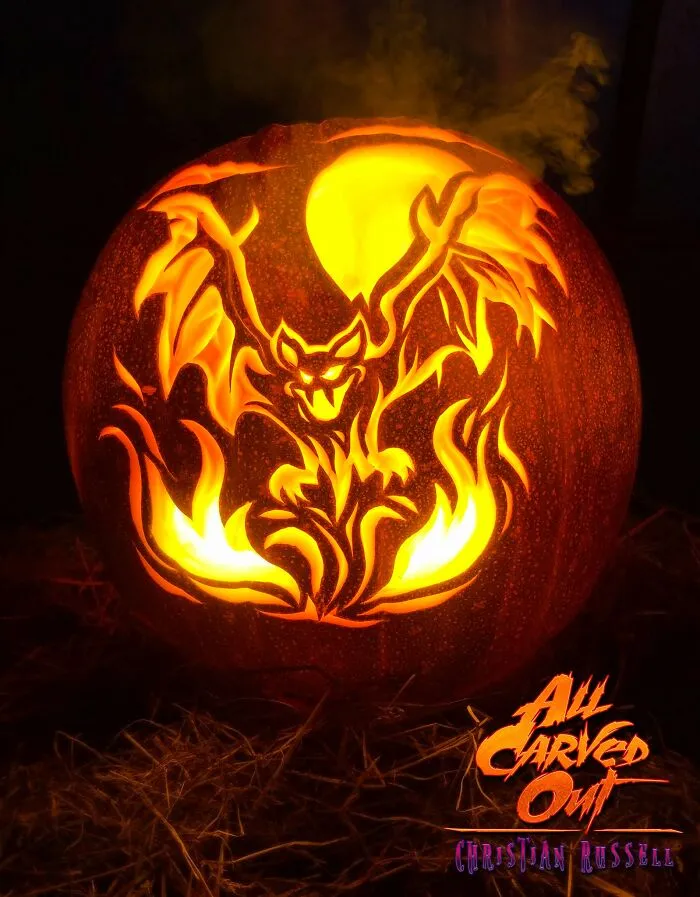 "Flaming Bat"