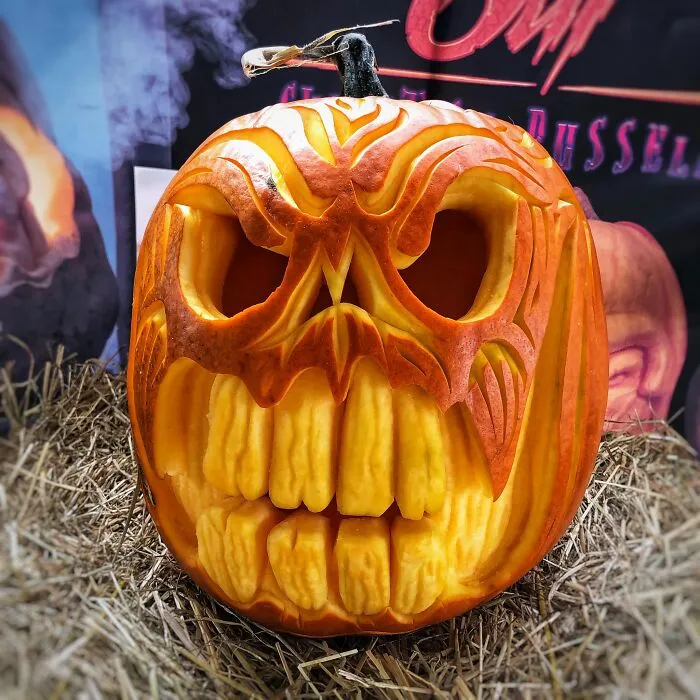 An Embellished Traditional-Style Carving Produced Over At The Wonderful "Farmer Copleys"