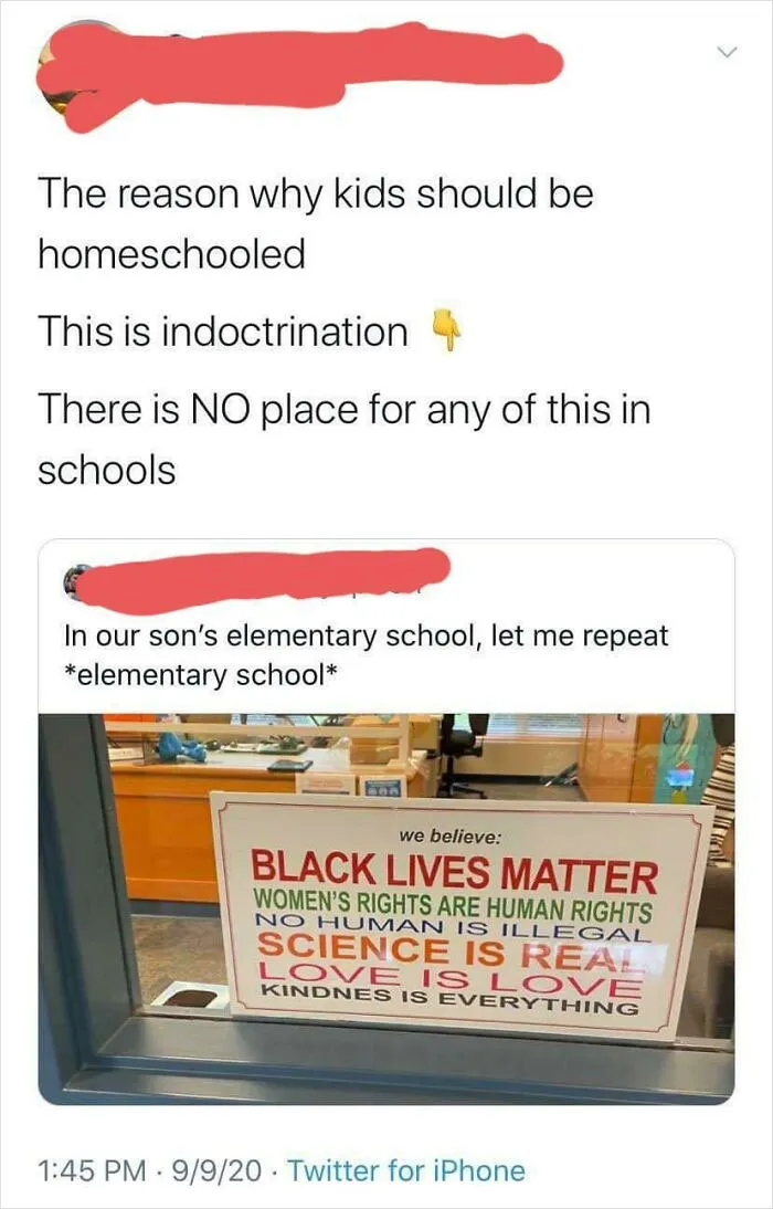 I Definitely Hope I Can "Indoctrinate" My Children Into Believing In Human Rights