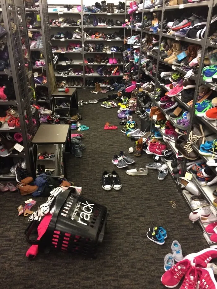 All The Employees Have To Do Is Put Stuff Away...right?