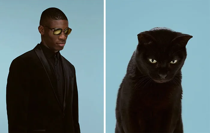 Tobias And Hero (Moggy)
