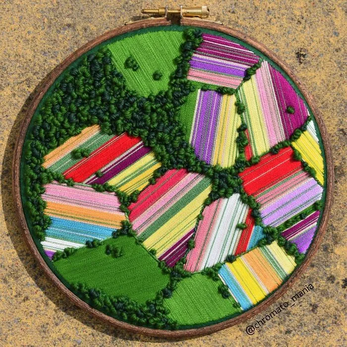35 Of The Most Beautiful Pieces Of Aerial Embroidery Showing Off British Nature
