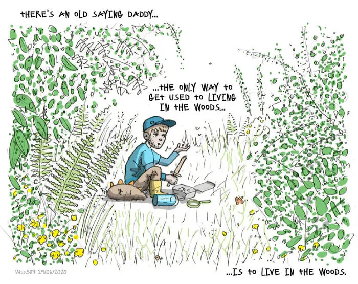 I Began Drawing These Comics About My Family Every Day During The Lockdown, And These Are The 30 Last Ones