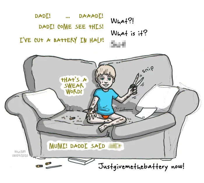 I Began Drawing These Comics About My Family Every Day During The Lockdown, And These Are The 30 Last Ones