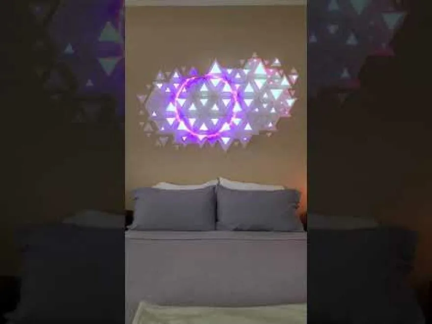 Tessellations - 3D Printed Wall Sculpture With Projection Mapping