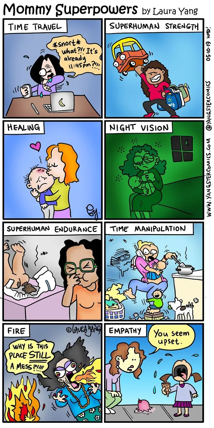 I Create Comics Showing What It's Like To Be A Mother (30 Pics)
