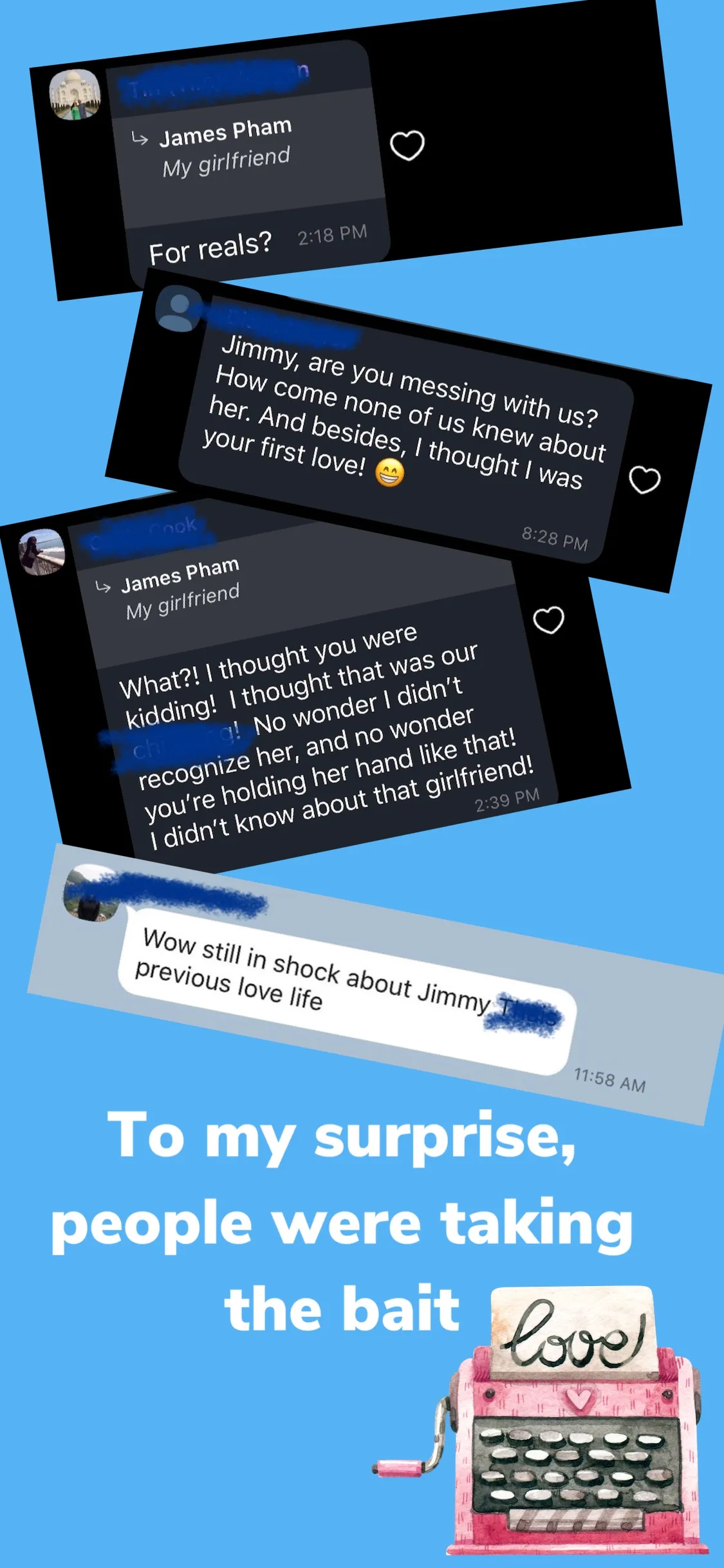 I Trolled My Friends Who Believed I Had A Secret Life That Mirrored "The Notebook"