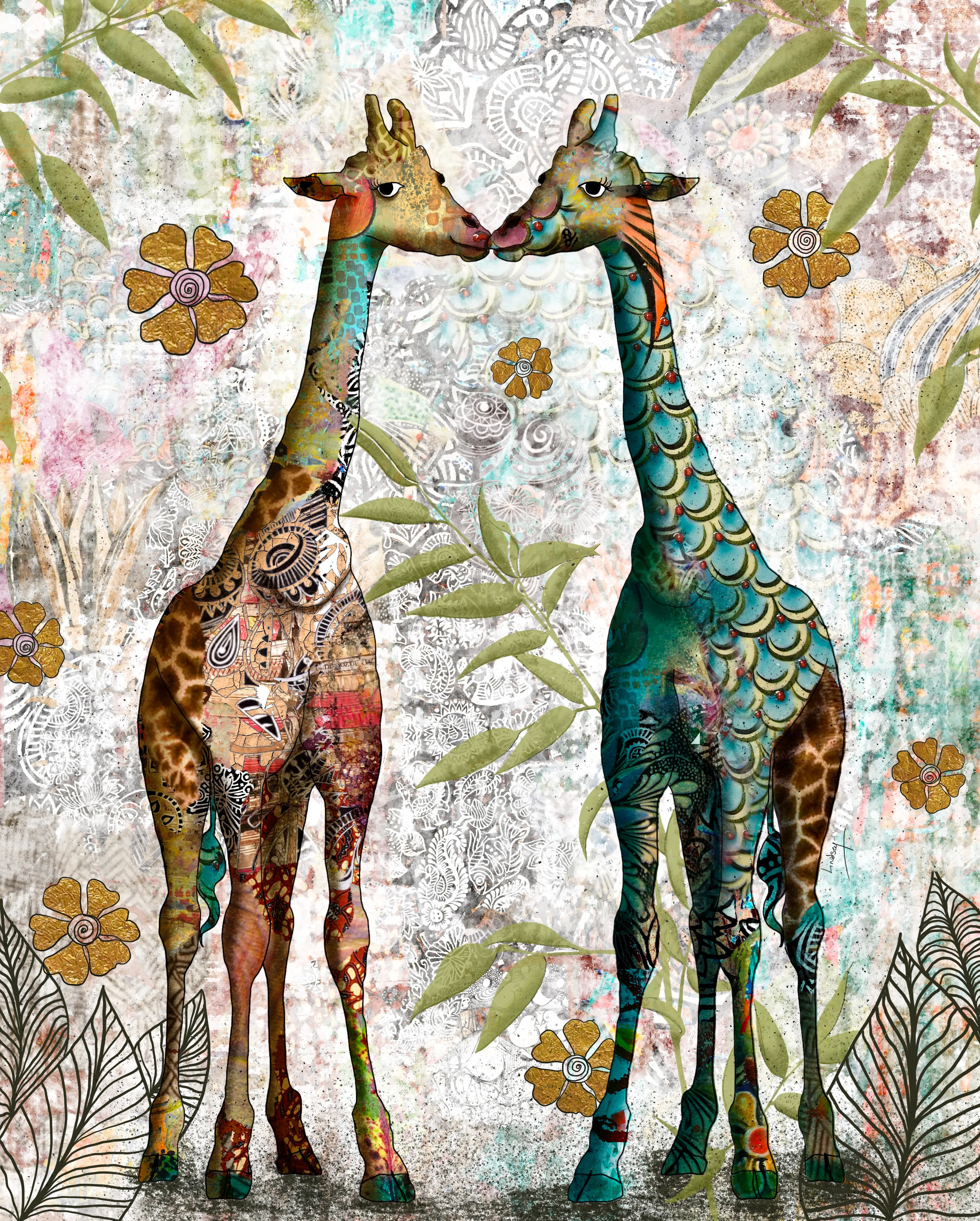 I Created These Collage Critters
