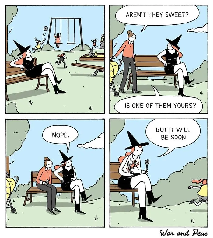 45 Humorous Comics With Unexpected Plot Twists By War And Peas (New Comics)