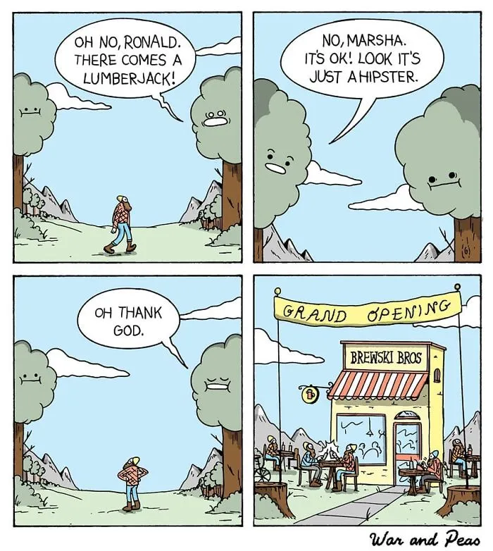 45 Humorous Comics With Unexpected Plot Twists By War And Peas (New Comics)