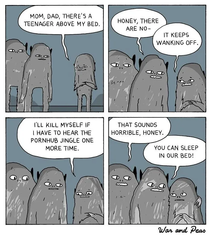 45 Humorous Comics With Unexpected Plot Twists By War And Peas (New Comics)